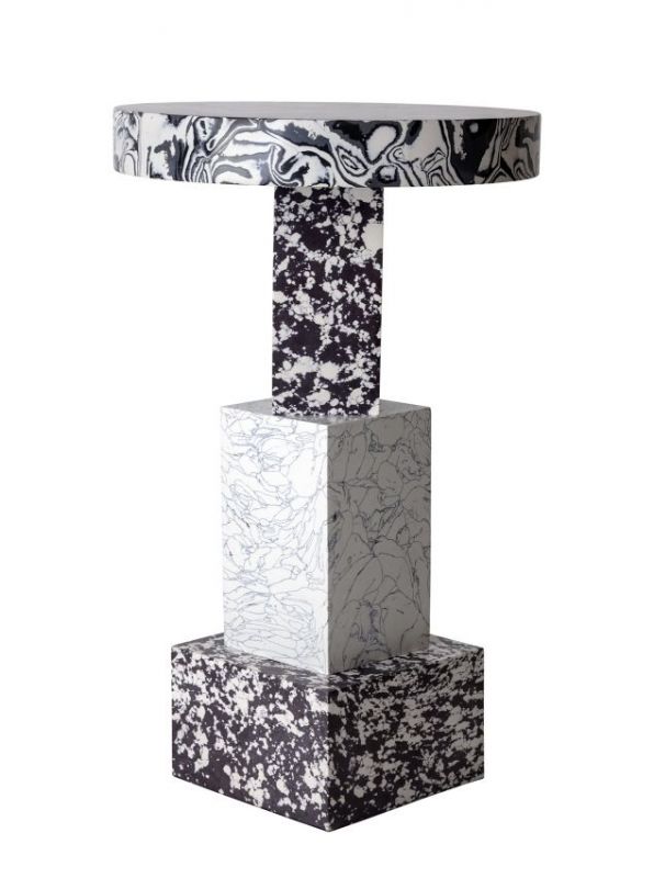 Swirl Table Tall Side Table Tom Dixon
